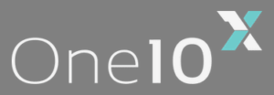 One10 Logo White