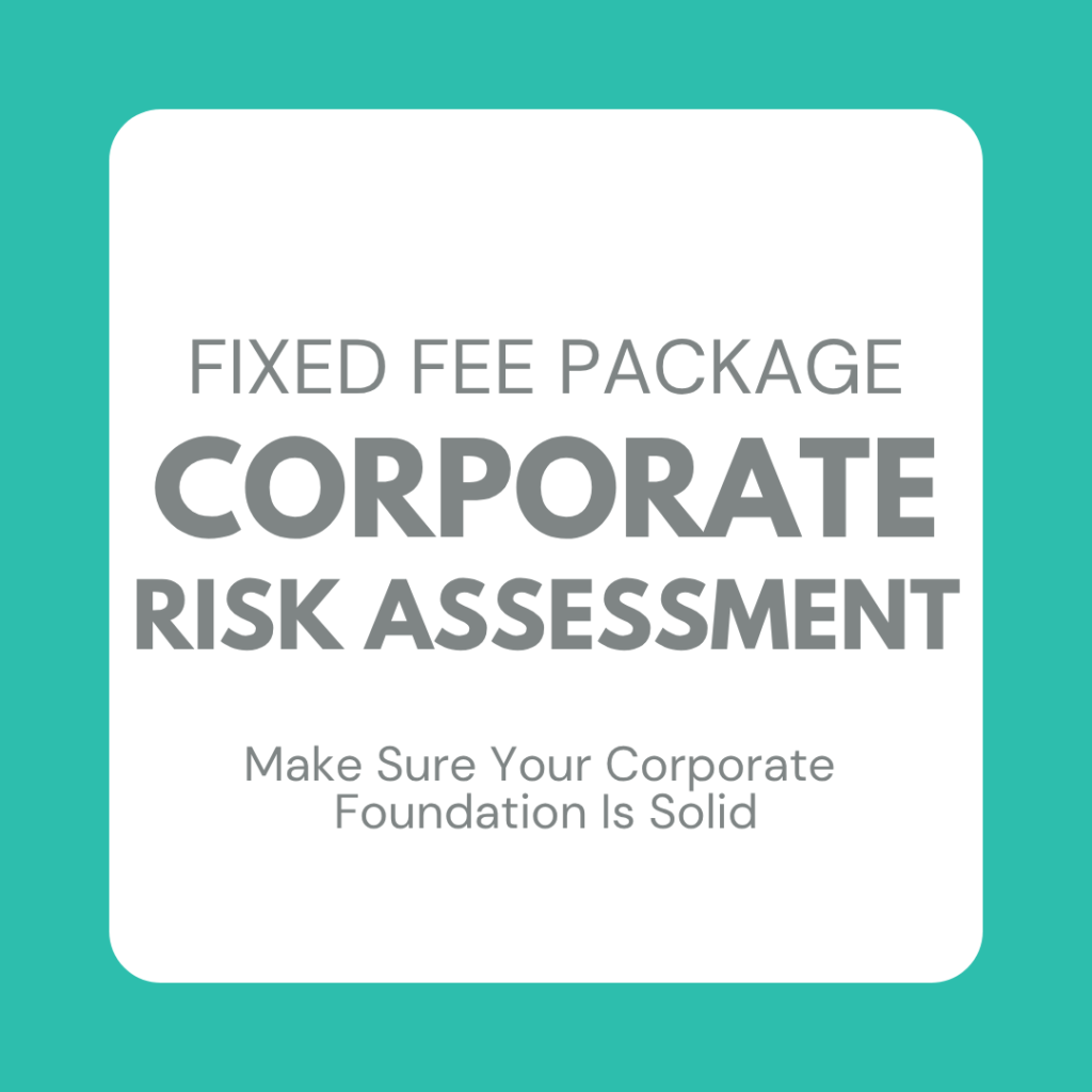 Corporate Risk Assessment