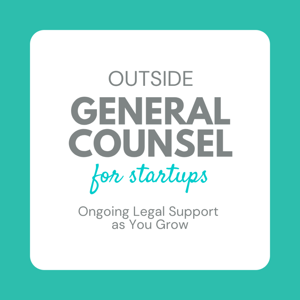 Outside Counsel For Startups