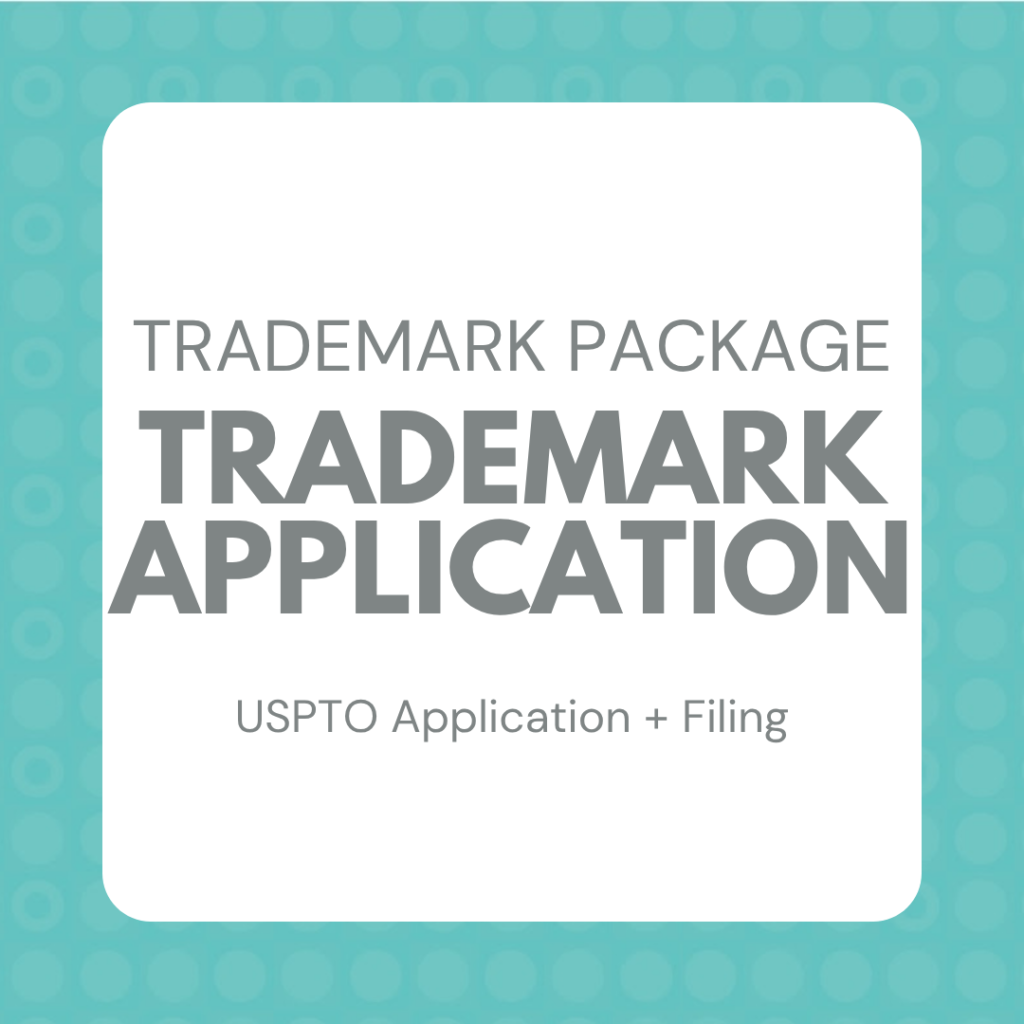 Trademark Application Package 1