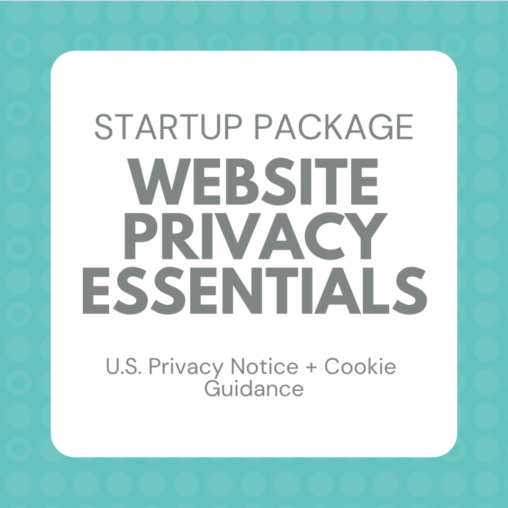 Us Website Privacy Package