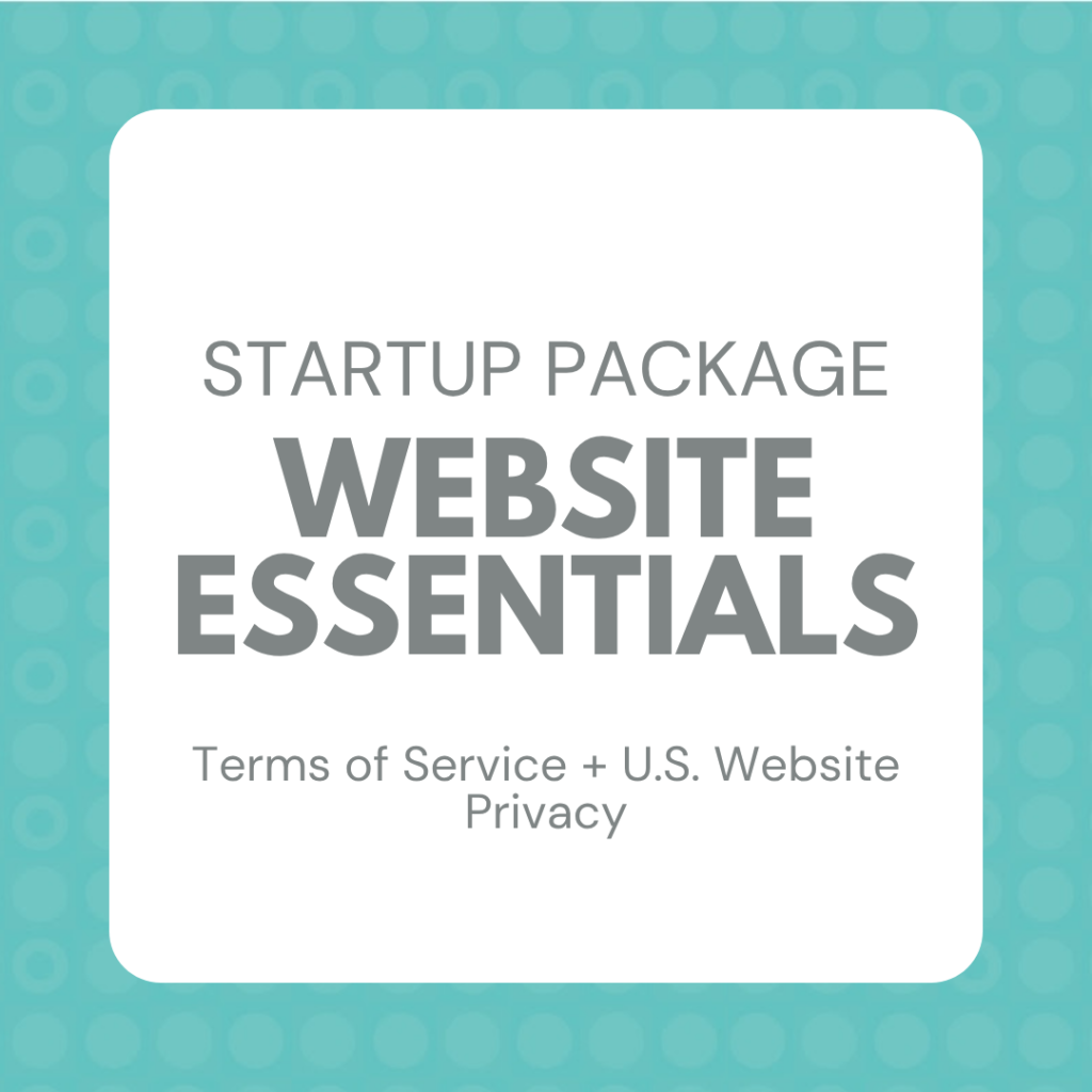 Website Startup Legal Package 1